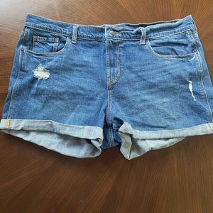 Womens old navy jean shorts